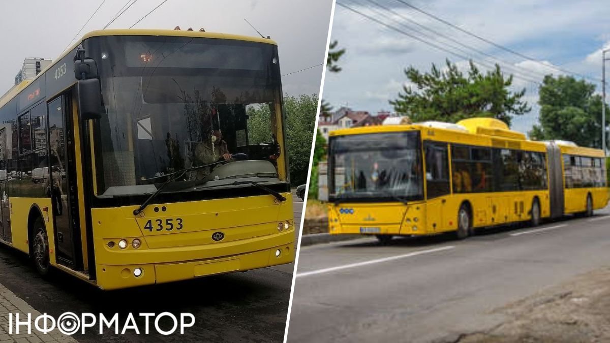 Зміни руху транспорту в Києві 6 та 7 червня: маршрути автобусів та тролейбусів