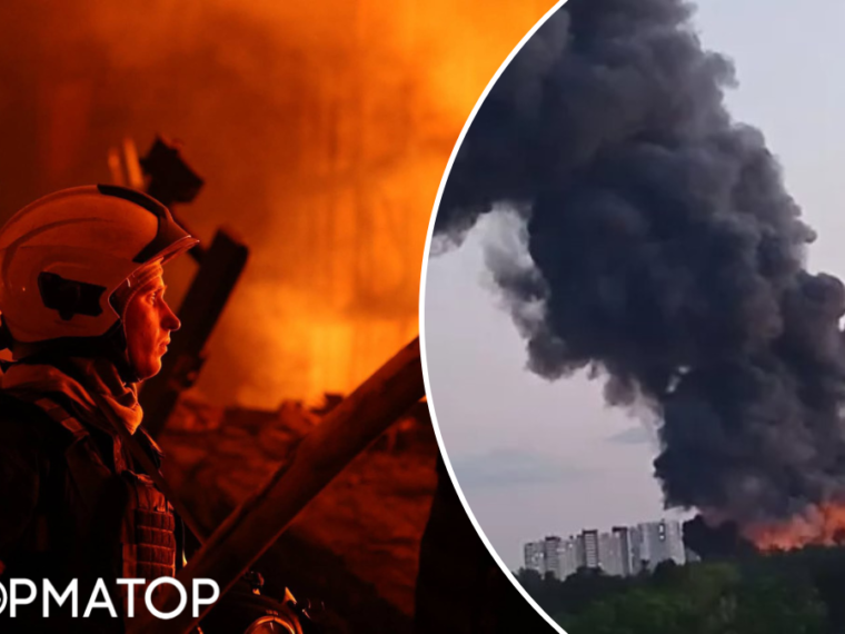 Ракетний удар по Києву 25 червня: пожежа на Дарниці та постраждалі