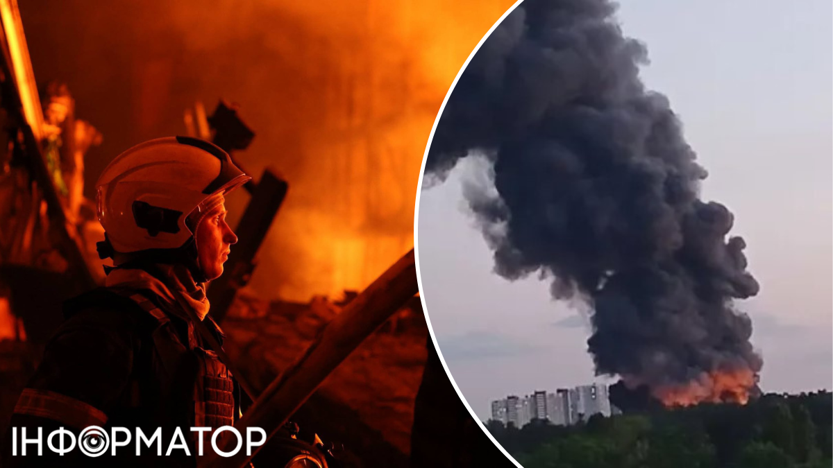 Ракетний удар по Києву 25 червня: пожежа на Дарниці та постраждалі