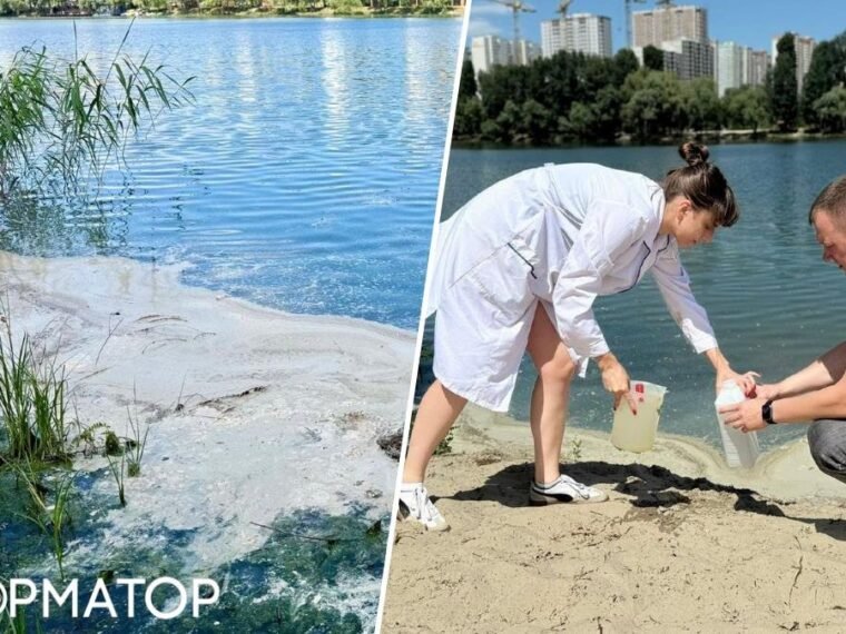 Піна та раннє цвітіння на озері Небреж: екологи досліджують воду