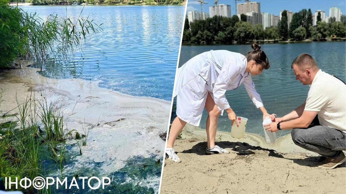Піна та раннє цвітіння на озері Небреж: екологи досліджують воду