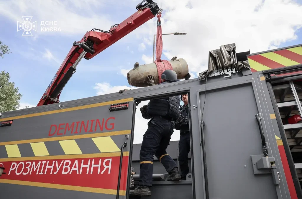 У Києві виявили та вилучили бойову частину ракети Х-101 після атаки