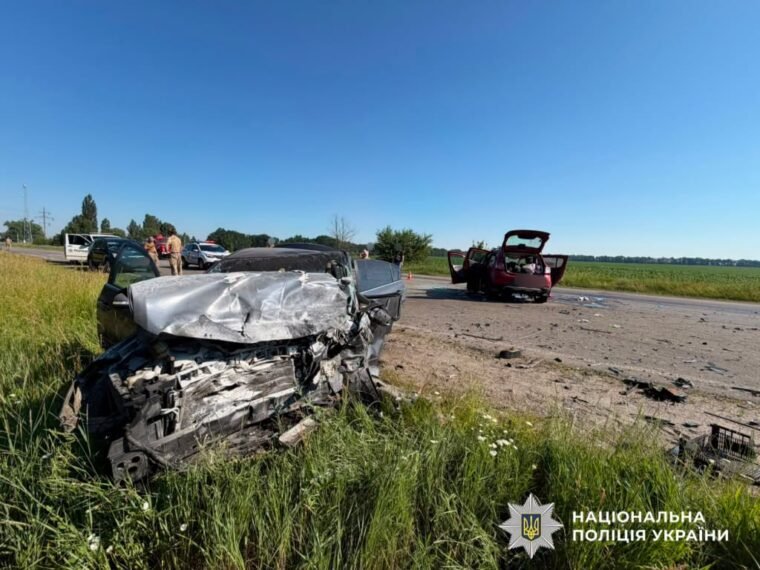 Смертельна ДТП на Бориспільщині: п’ятеро загиблих, двоє травмованих
