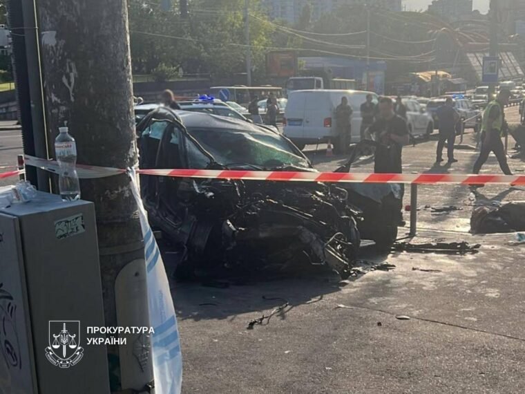 Розслідування смертельної ДТП у Києві: четверо загиблих та троє травмованих