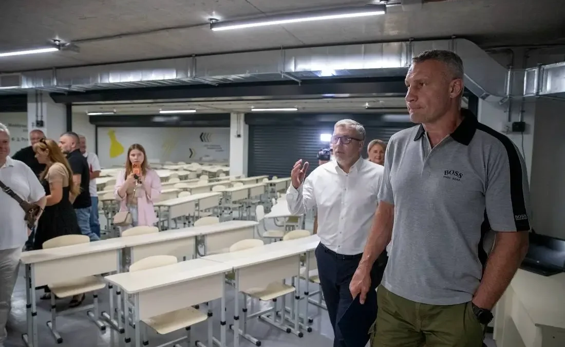 Нове укриття в ліцеї Шевченківського району Києва дозволило відновити очне навчання