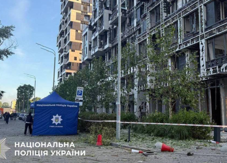 Масована атака на Київ: пошкодження в житловому секторі та інфраструктурі 2 червня