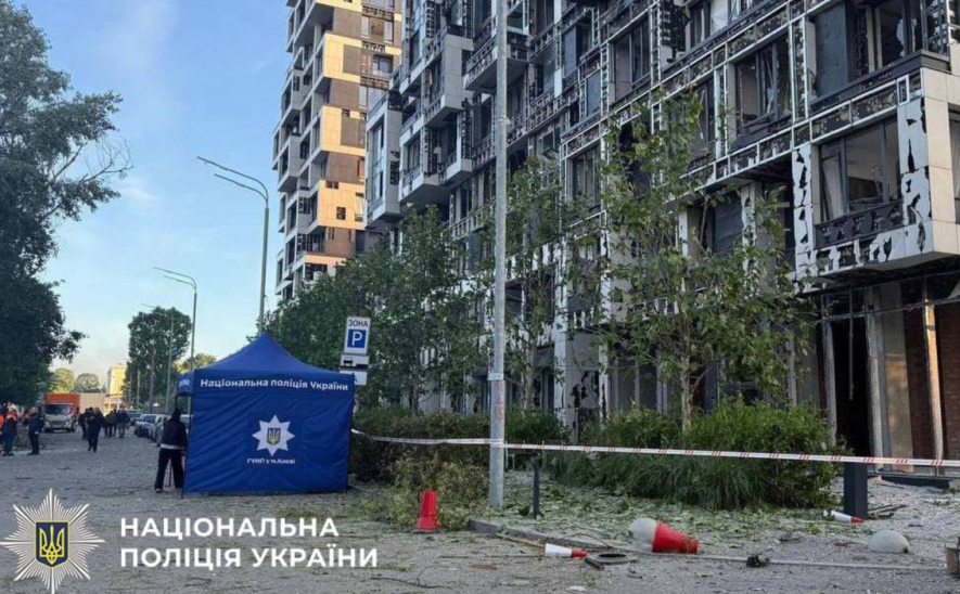 Масована атака на Київ: пошкодження в житловому секторі та інфраструктурі 2 червня