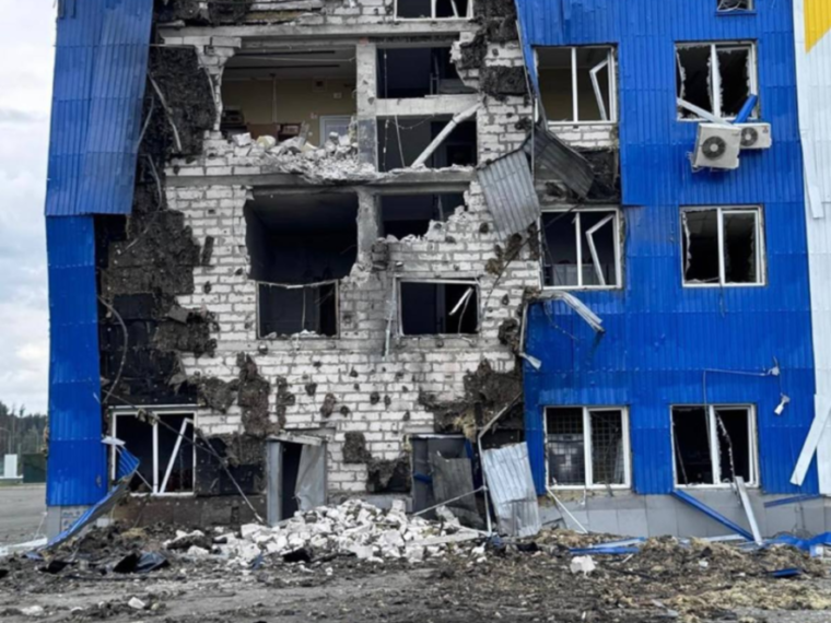 Падіння російського шахеда: пошкоджено сховище ядерних відходів у Чорнобильській зоні