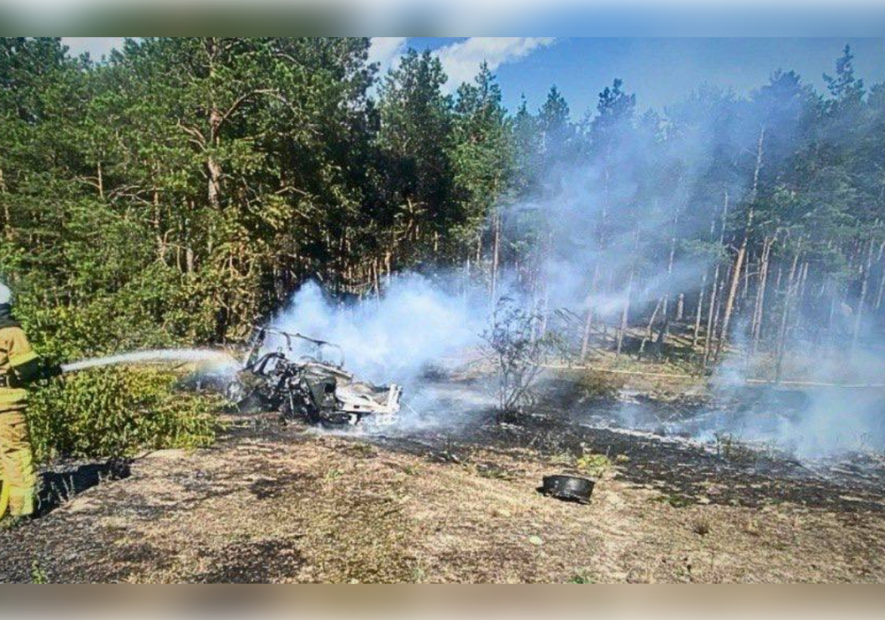 Наслідки атаки дронів на Київщині 20 червня: пожежі та постраждалий