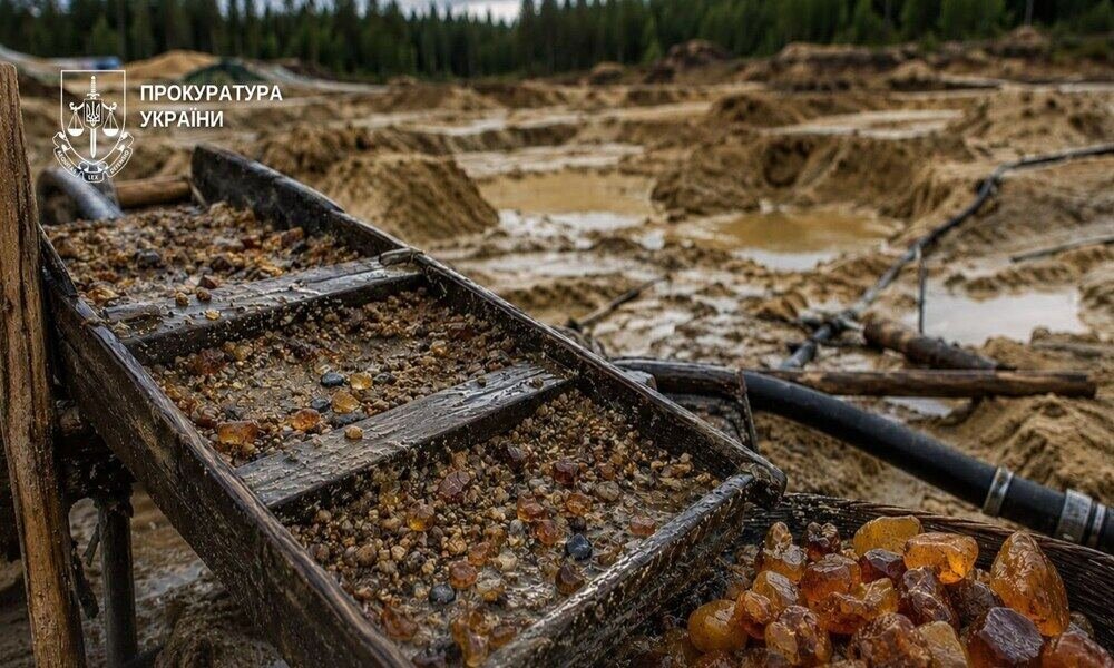 Прокуратура вимагає анулювати дозвіл на видобуток бурштину в Києві