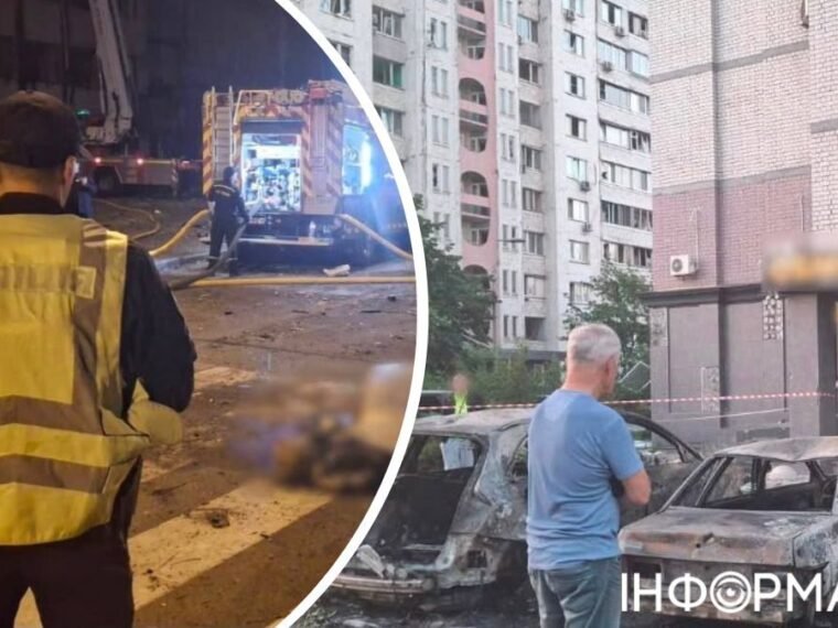 У Києві загинув поліцейський під час ракетного удару 1 серпня: 9 жертв, 28 поранених