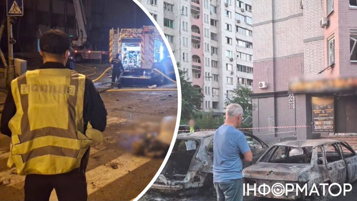 У Києві загинув поліцейський під час ракетного удару 1 серпня: 9 жертв, 28 поранених