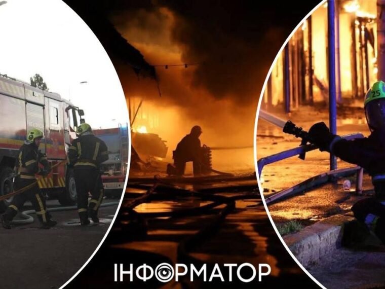 Ракетний обстріл Києва 16 серпня: пожежі на Оболоні та в Голосієві