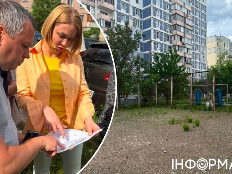 На Йорданській, 5-А облаштують нове футбольне та баскетбольне поле для дітей