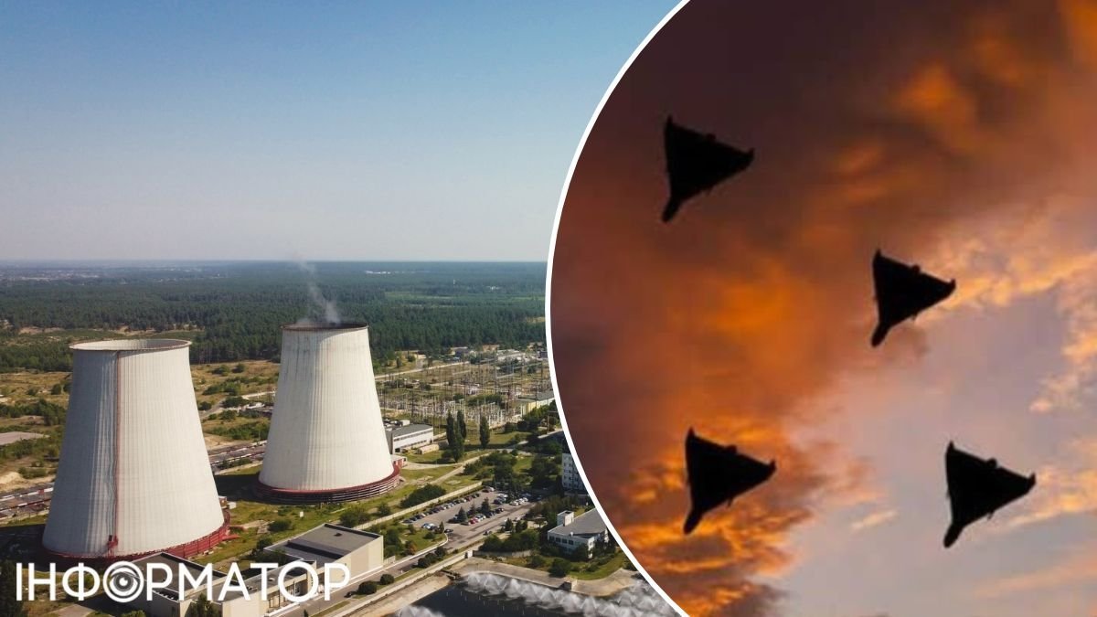 Уламки дрона спричинили пожежу на Київській ТЕЦ-6 на Троєщині