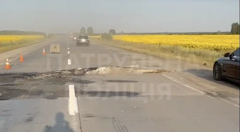 На трасі Київ — Ковель — Ягодин деформувалося покриття через спеку