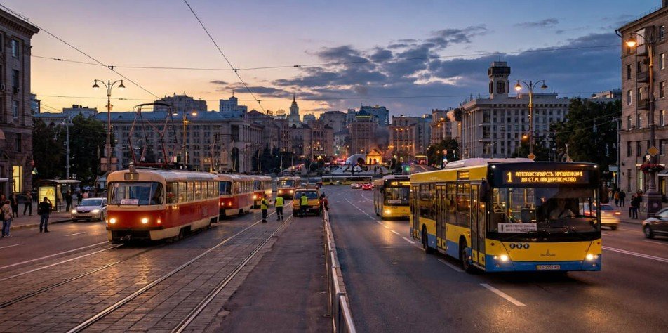 У Києві запустять 4 нічні автобусні маршрути від залізничного вокзалу