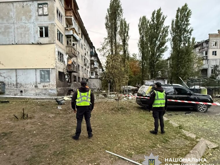 Нічна атака на Київ 22 вересня: БпЛА влучив у житловий будинок, є п’ятеро потерпілих