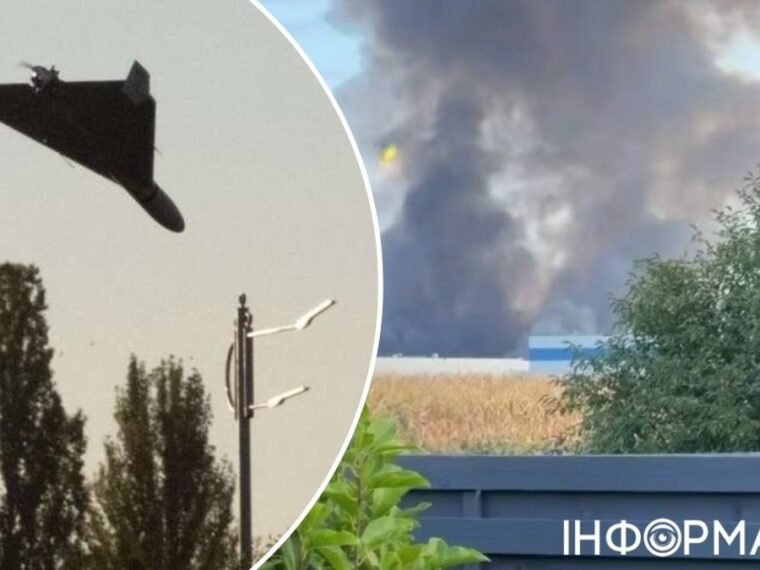 Склади під Борисполем атакували дрони: велика пожежа та уточнення щодо постраждалих