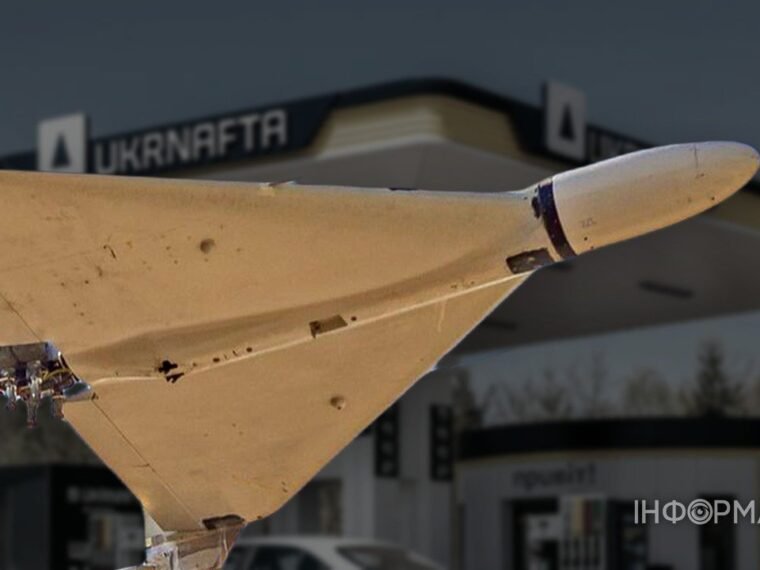 Масштабна пожежа на АЗС Укрнафта у Голосіївському районі Києва після атаки БпЛА