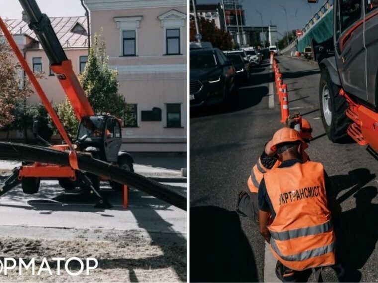 Ремонт естакади на Набережно-Хрещатицькій: рух обмежено до кінця грудня