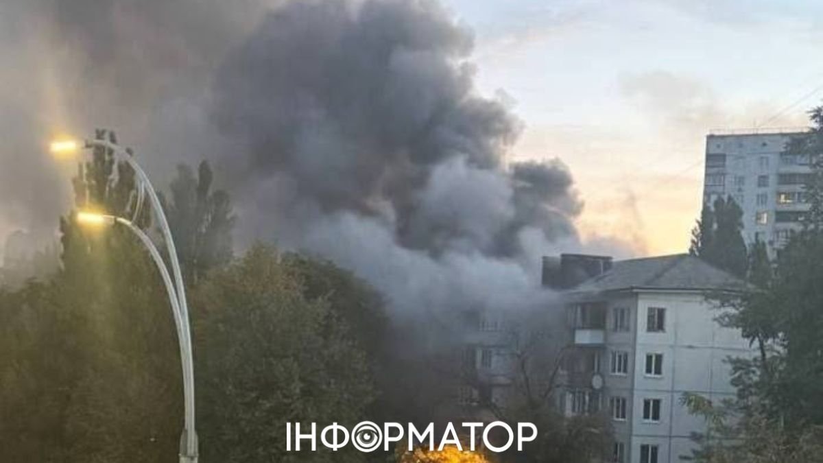 Атака дронів на Київ: пожежа в Солом’янському районі, 20 людей евакуйовано