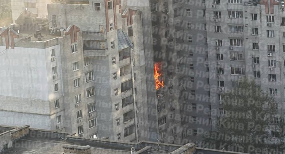 Наслідки атаки дронів у Києві: загинув підліток, 6 постраждалих у Печерському районі
