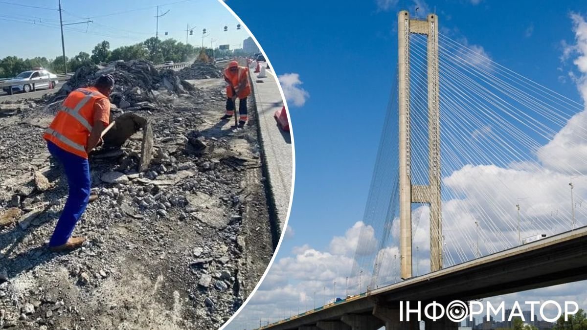 Обмеження руху Південним мостом у Києві: деталі ремонту до 1 листопада