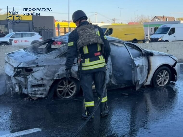 У Чабанах біля Києва розслідують атаку БПЛА: є жертви, рух обмежено