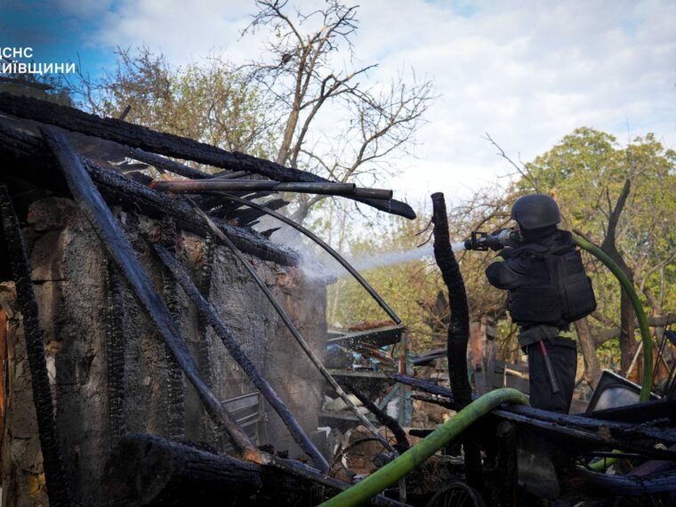 Нічна атака на Броварський район: двоє постраждалих та пошкодження