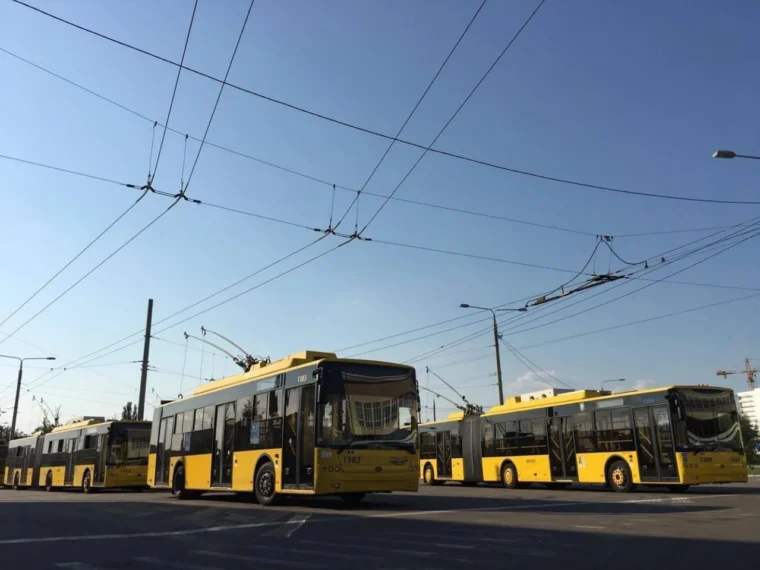 Тролейбуси №№ 4, 24, 25, 26, 35 змінять маршрути в Києві